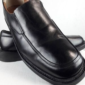 Covington Men's Loafer 11/12 M Black Leather Upper